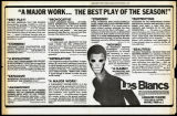 Thumbnail for Les Blancs insert from The New York Times, December 6, 1970.