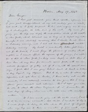 Letter to] Dear George [manuscript