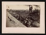 Ditch on right wing, where a large number of rebels were killed at the Battle of Antietam