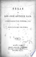 Obras de don José Antonio Saco