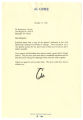 Thumbnail for Letter from Al Gore to Benjamin L. Hooks