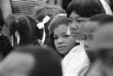 Bernice, Yolanda, and Martin Luther King III at their father's funeral.