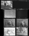 Thumbnail for Set of negatives by Clinton Wright including Par reporter, playhouse opening, Conventional Beauty Salon, and street scenes, 1964