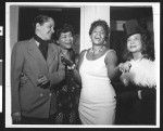 Group photograph of four African-American women, Los Angeles, ca. 1951-1960