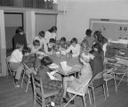 Students in a creative writing class at Goodwyn Junior High School at 209 Perry Hill Road in Montgomery, Alabama.