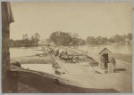 Pontoon bridges across James River at Richmond, Va., April, 1865