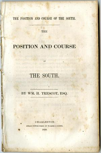 The position and course of the South.