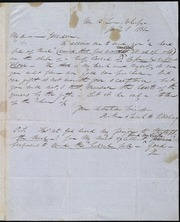 Letter to] My Dear Garrison [manuscript