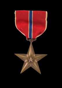 The Bronze Star issued for First Lieutenant John E. Warren, Jr.