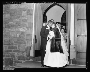 Miss Gloria Smith (Wedding) Deluxe Wedding Album June 24/1956 [cellulose acetate photonegative]