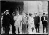 French delegation at Administration building