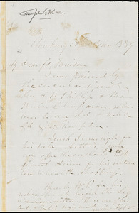 Thumbnail for Letter from John Greenleaf Whittier, Amesbury, [Massachusetts], to William Lloyd Garrison, 1859 [February] 23rd