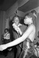 Marion and Pauline Sledge performing on stage with Bobby Moore and the Rhythm Aces at the Laicos Club in Montgomery, Alabama.