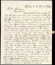 Letter to] M.W. Chapman, Dear friend [manuscript