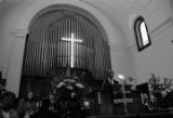 John Lewis speaking at Brown Chapel in Selma, Alabama, during the annual commemoration of the Selma-to-Montgomery March.