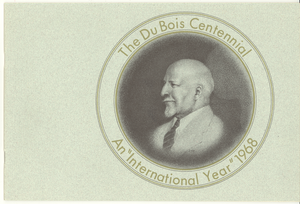 The Du Bois Centennial an 'international year'