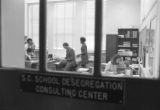 Staff at work at the S.C. School Desegregation Consulting Center