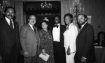 Testimonial to pioneer black historical achievement dinner at the Beverly Hilton, Los Angeles, 1981