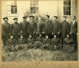 Group Portrait of Storer College Class of 1918, Harpers Ferry, W. Va.