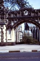 Archway view from the curb of City College of New York (N.Y.)