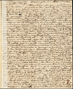 Letter from Charles Turner Torrey, Washington, D.C., to Amos Augustus Phelps, 1842 May 5