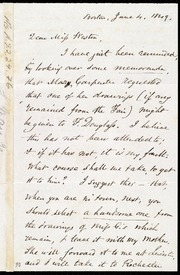 Letter to] Dear Miss Weston [manuscript