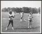 McKinley Park (0023) Activities - Frisbee and hula hoop, 1968-06-20