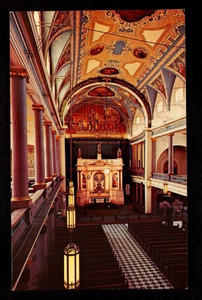 Inside view of St. Louis Cathedral