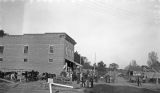 African Americans in front of a store in Wilcox County, Alabama.