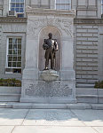 Monument to Commodore George Hamilton Perkins, best known for his service as a Union Navy gunboat captain on the Mississippi River during the American Civil War