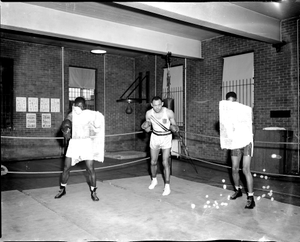 Howard University boxing team [acetate film photonegative]