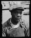 Bethlehem-Fairfield shipyards, Baltimore, Maryland. A Negro shipyard worker