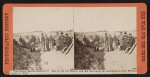 Fort Gregg, Morris Island, S.C. This is a mortar battery, and this view shows the detachments at the mortars, ready to "load."