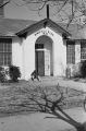 Entrance to the Wingfield Building at the Alabama Industrial School for Negro Children in Mount Meigs, Alabama.