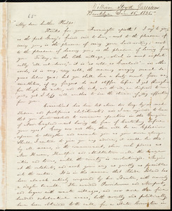 Letter from William Lloyd Garrison, Brooklyn, [Conn.], to Amos Augustus Phelps, Dec. 16, 1835