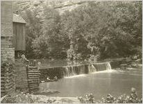 Famous fishing dam in Mercer County.