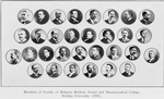 Members of Faculty of Meharry Medical, Dental, and Pharmaceutical College, Walden University, 1915