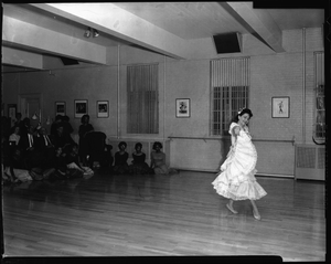 Argentine Dancers at H[oward] U[niversity], Feb[ruary] 1963 [cellulose acetate photonegative]