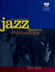 Thumbnail for American Jazz Masters Fellowships, 1982-2002