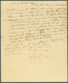 Letter from James Gordon to James Dellet in Claiborne, Alabama.