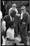 [Jackie Robinson and his son, David, at the March on Washington for Jobs and Freedom]