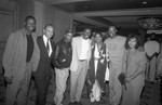 Black Women's Forum event speakers group portrait, Los Angeles, 1991