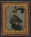 [Unidentified sailor in Union naval officer's uniform]