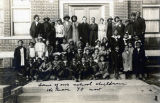 Group Portrait of Children, St. Monica Church, Kansas City, Missouri, 1914