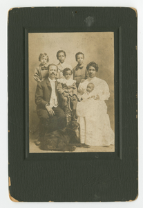 Thumbnail for Photograph of Senator Henry Hall Falkener and family