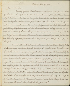 Copy of letter from William Lloyd Garrison, Roxbury, [Mass.], to Samuel May, Dec. 30, 1866