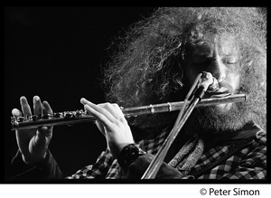 Ian Anderson (Jethro Tull) in performance, Newport Jazz Festival