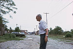 One of the last white men in North Camden, Front St., Camden, 1982