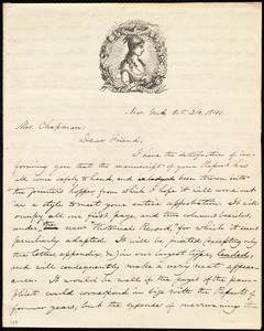 Letter from Oliver Johnson, New York, to Maria Weston Chapman, Oct. 24, 1840