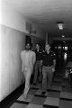 Deputies escorting Anthony Ray Hinton to the courtroom during his capital murder trial in Birmingham, Alabama.